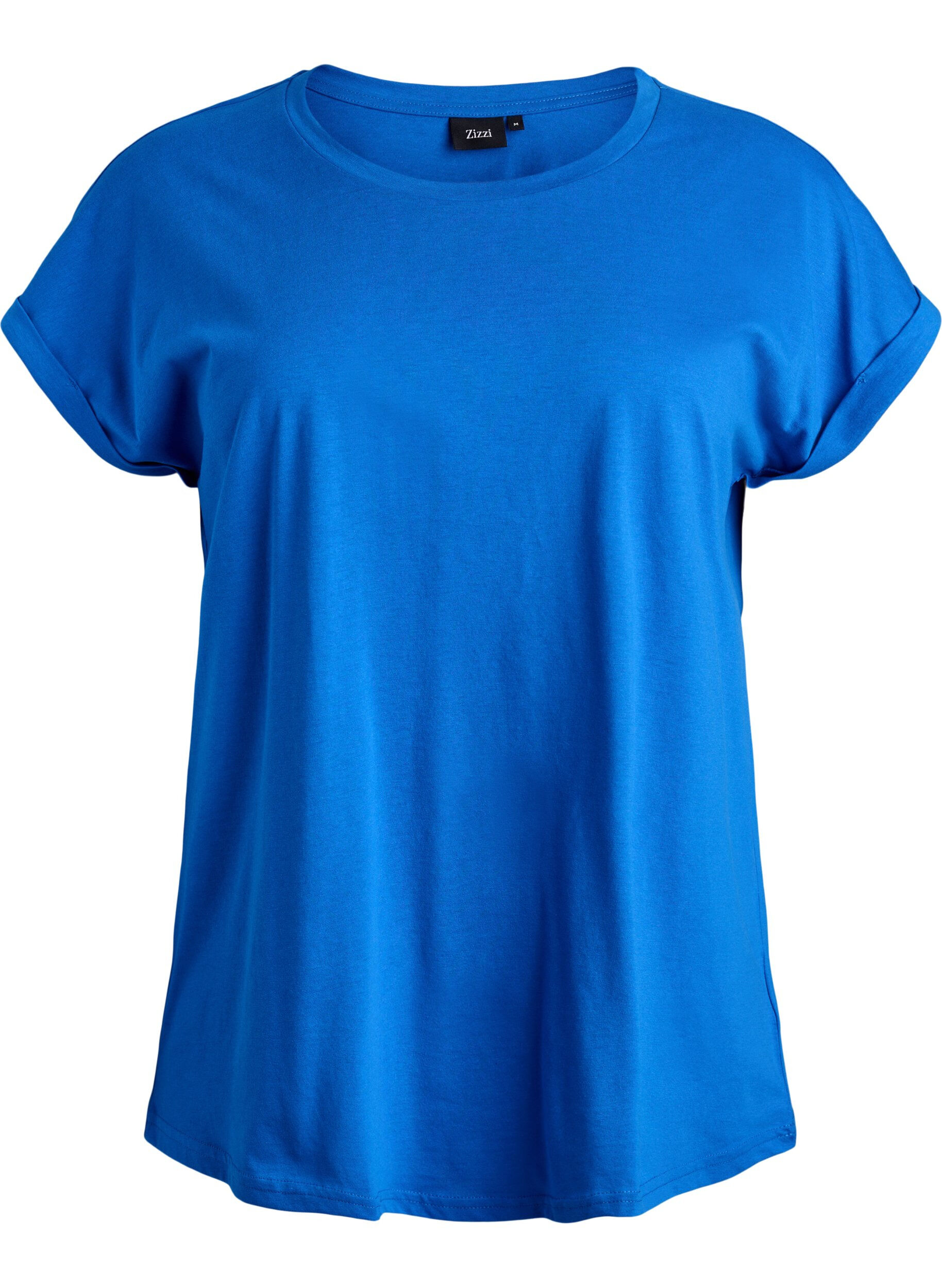 T-Shirt aus Baumwollmischung mit kurzen &Auml;rmeln