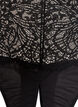 Offener Hipster-String mit Spitze und hohem Bund, Schwarz, Packshot image number 2