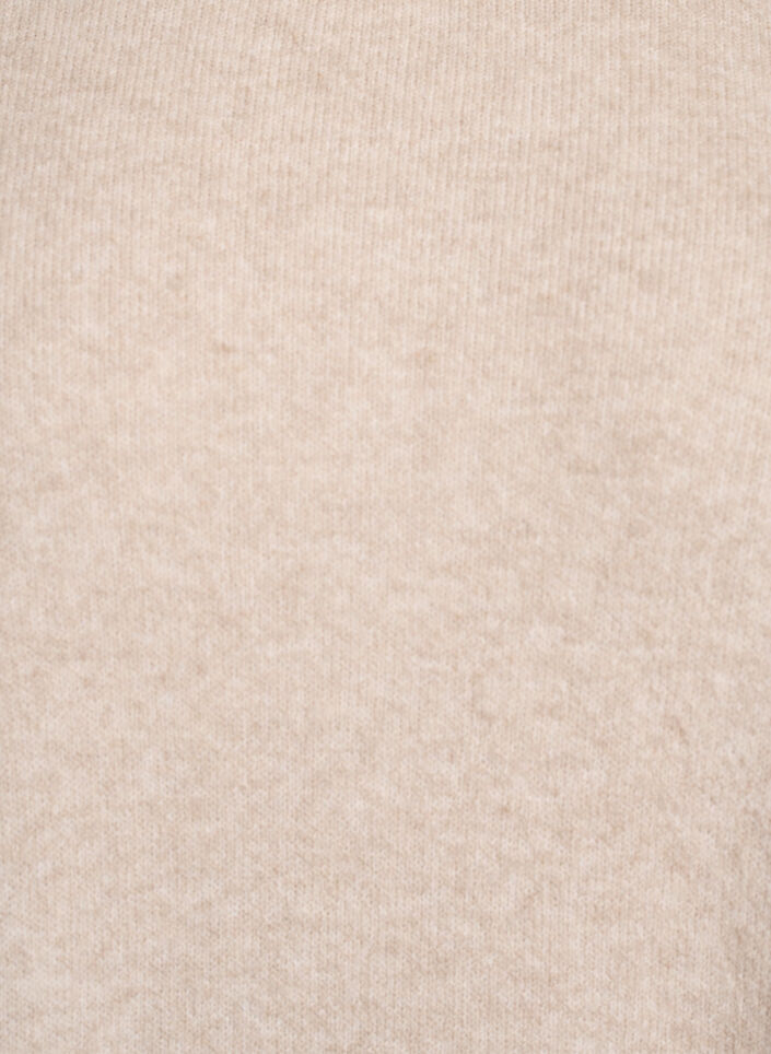 Kurzes &auml;rmelloses Strickkleid, Beige, Packshot image number 2