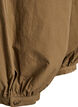 Pantalon ballon taille haute en coton, Marron, Packshot image number 3