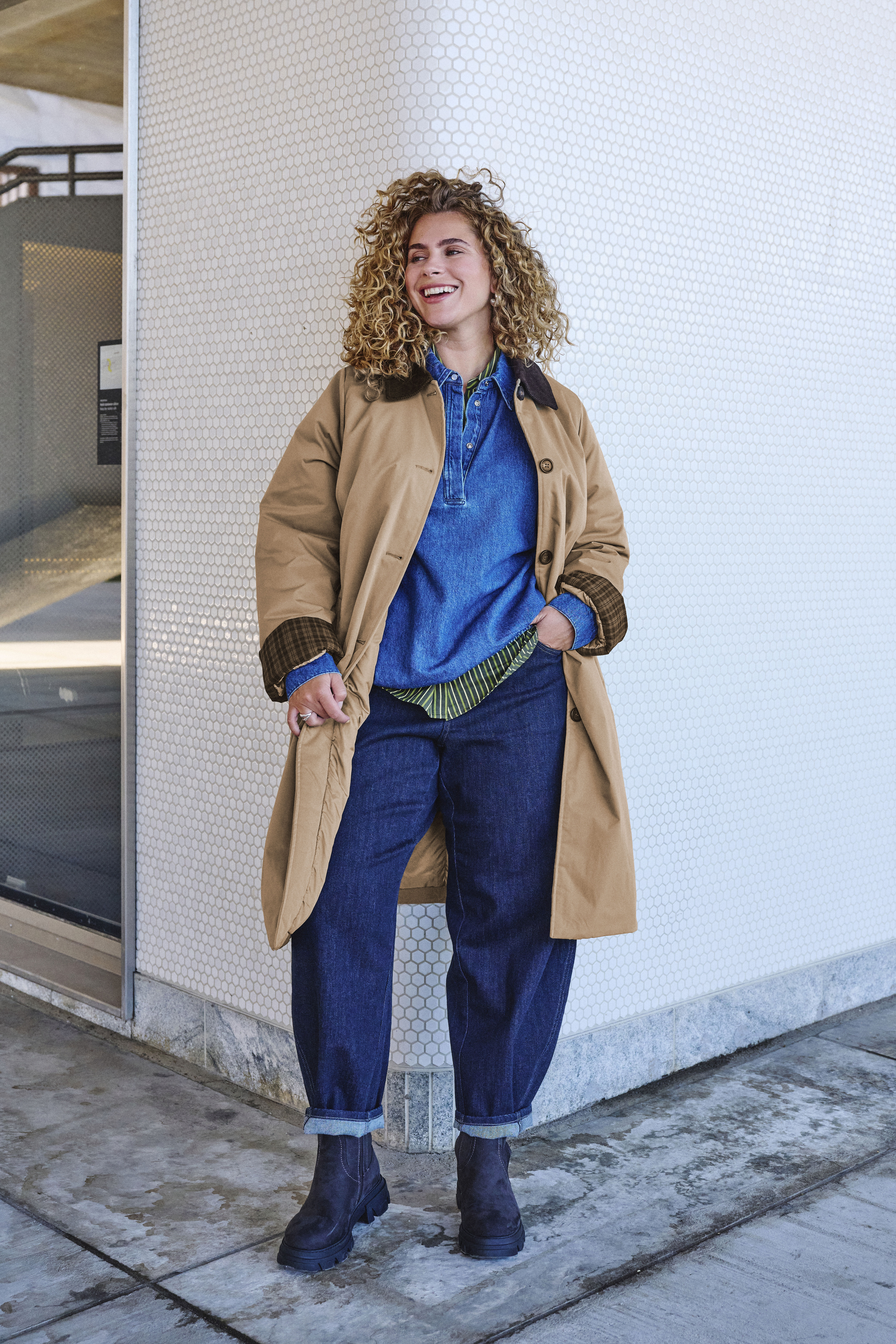 ZizziL&auml;ssiger Denim mit Charakter, , Model