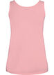 Einfarbiges Basic Top aus Baumwolle, Rot, Packshot image number 1