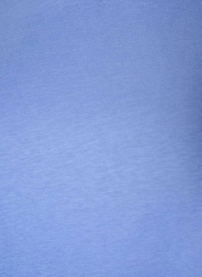 T-shirt avec ourlet asym&eacute;trique en dentelle, Mauve, Packshot image number 2
