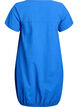 Robe en coton &agrave; manches courtes, Bleu, Packshot image number 1