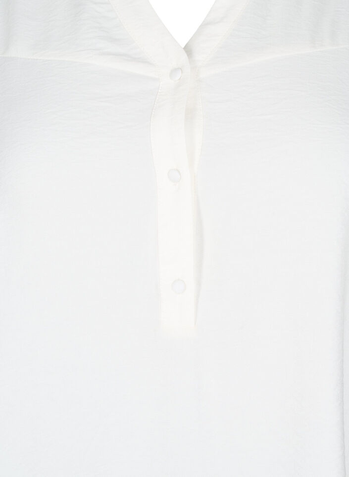 Chemisier avec col &agrave; volants, Vanille, Packshot image number 2