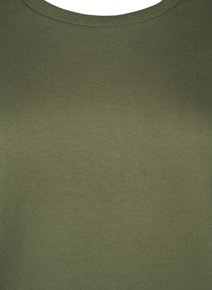 Sweatshirt avec broderie florale, D. L. Green W. emb., Packshot image number 2