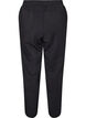 Pantalon ample en jersey taille haute avec poches, Noir, Packshot image number 1