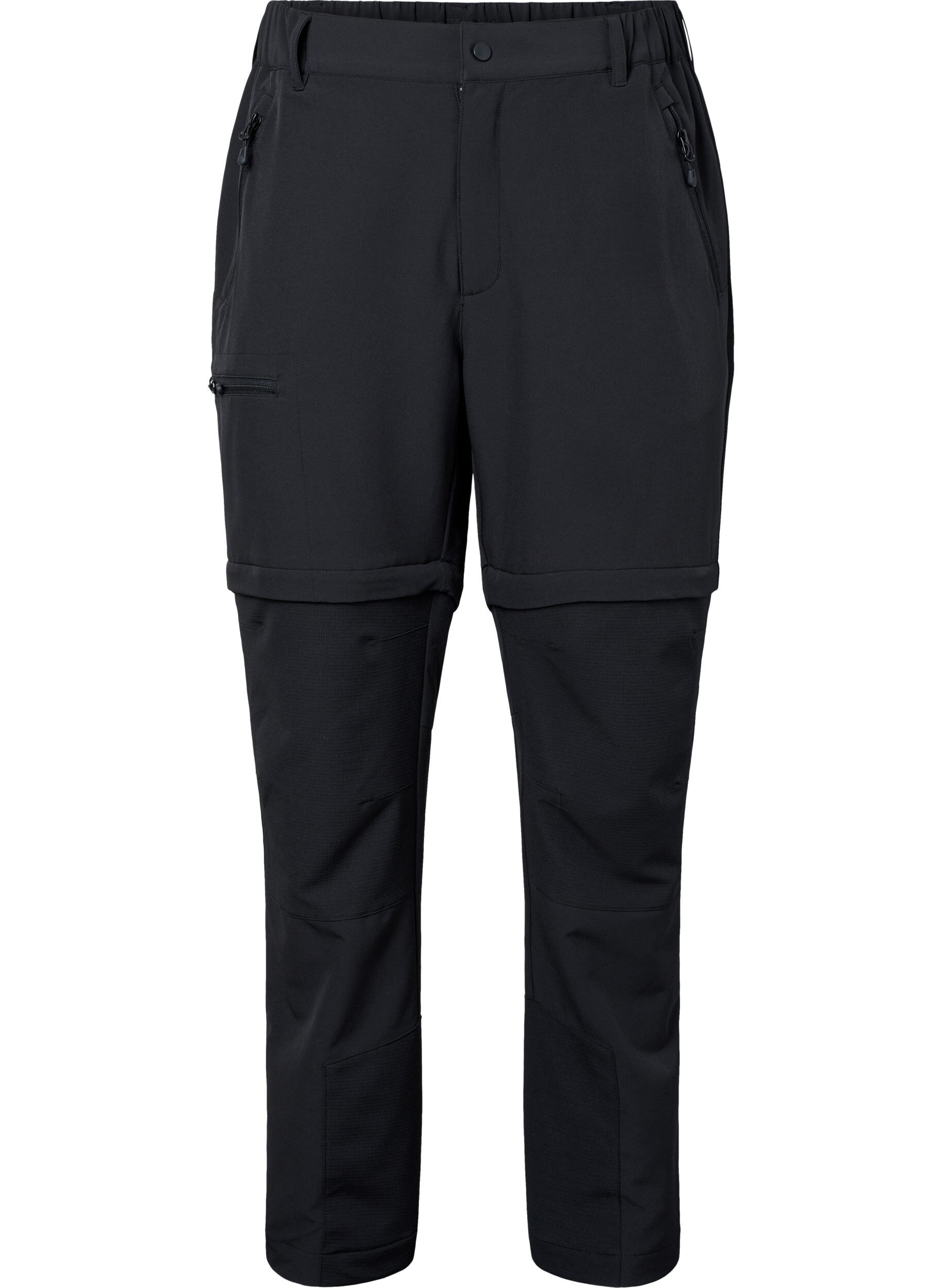 Zizzi 2-in-1 Wanderhosen, Black, Packshot image number 0