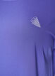 T-shirt de sport couleur unie, Bleu, Packshot image number 2