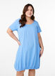 Robe en coton &agrave; manches courtes, Bleu Clair, Model image number 0