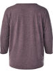 Bluse aus Jersey mit 3/4-&Auml;rmeln, Braun, Packshot image number 1