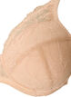 Soutien-gorge rembourr&eacute; en dentelle avec armatures, Beige, Packshot image number 2