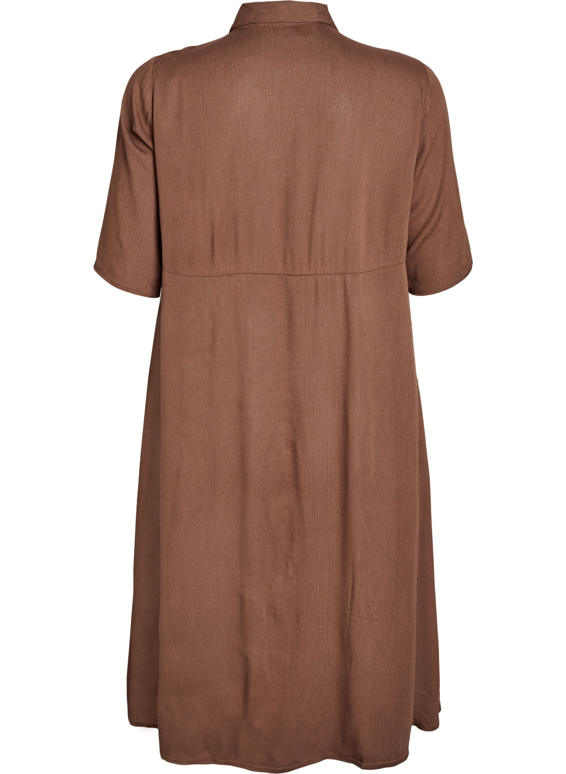 Zizzi Midikleid mit kurzen &Auml;rmeln, Gr&uuml;n, Packshot image number 1