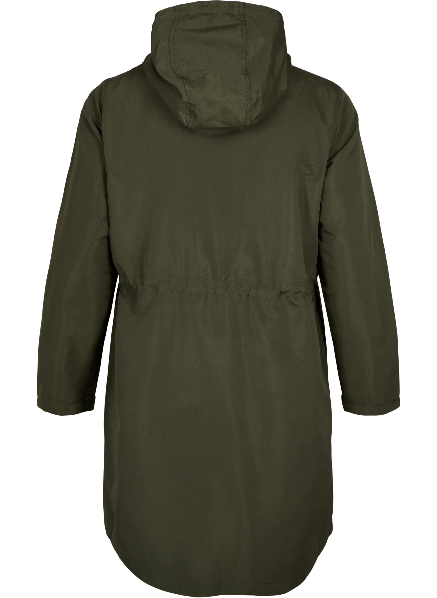 Zizzi FLASH - Parka imperm&eacute;able avec capuche, Black Ink, Packshot image number 1