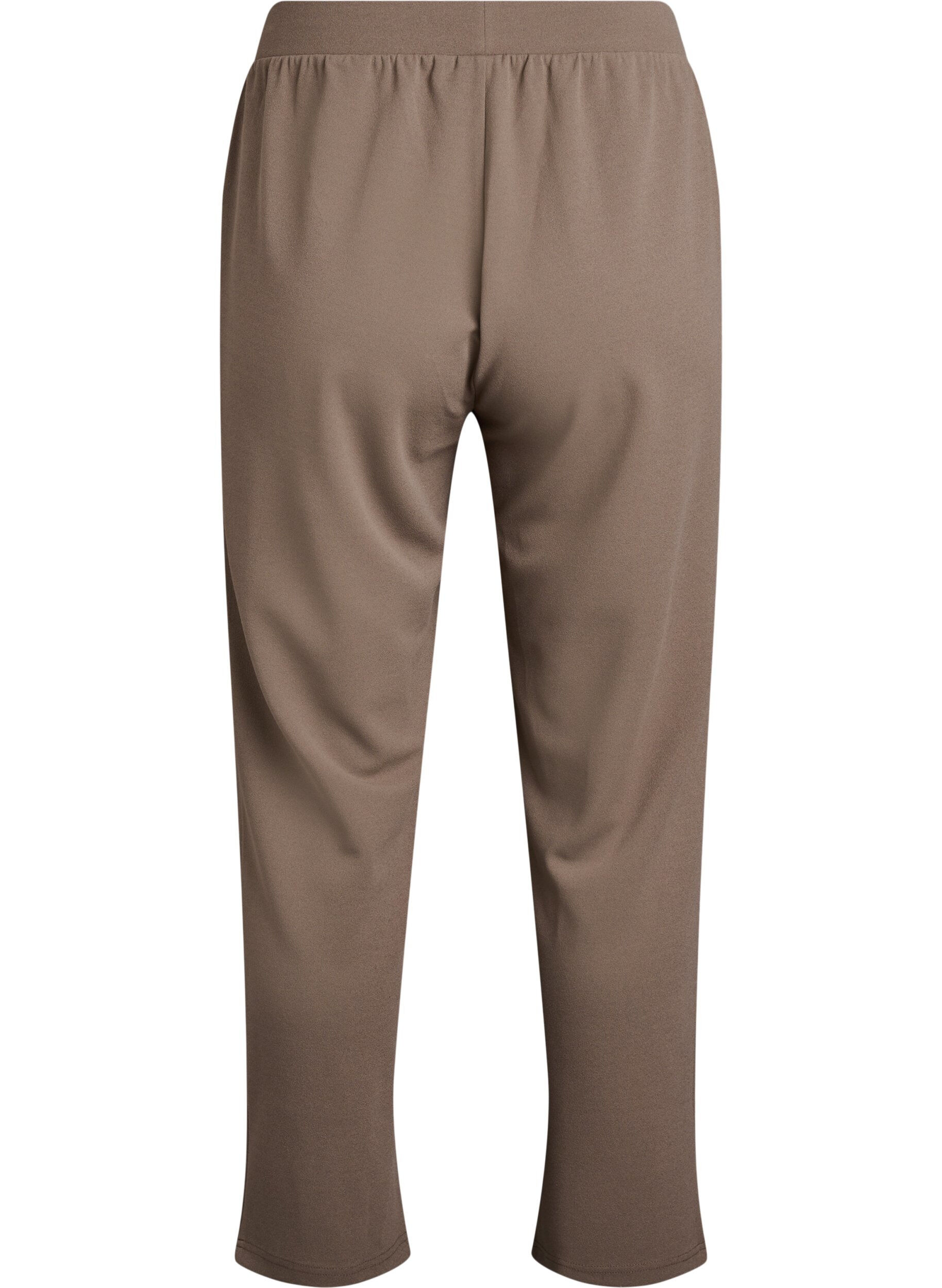 Zizzi Pantalon &agrave; coupe droite, Beige, Packshot image number 1