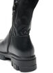 Langschaftstiefel aus Kunstleder mit klobiger Sohle, Schwarz, Packshot image number 2
