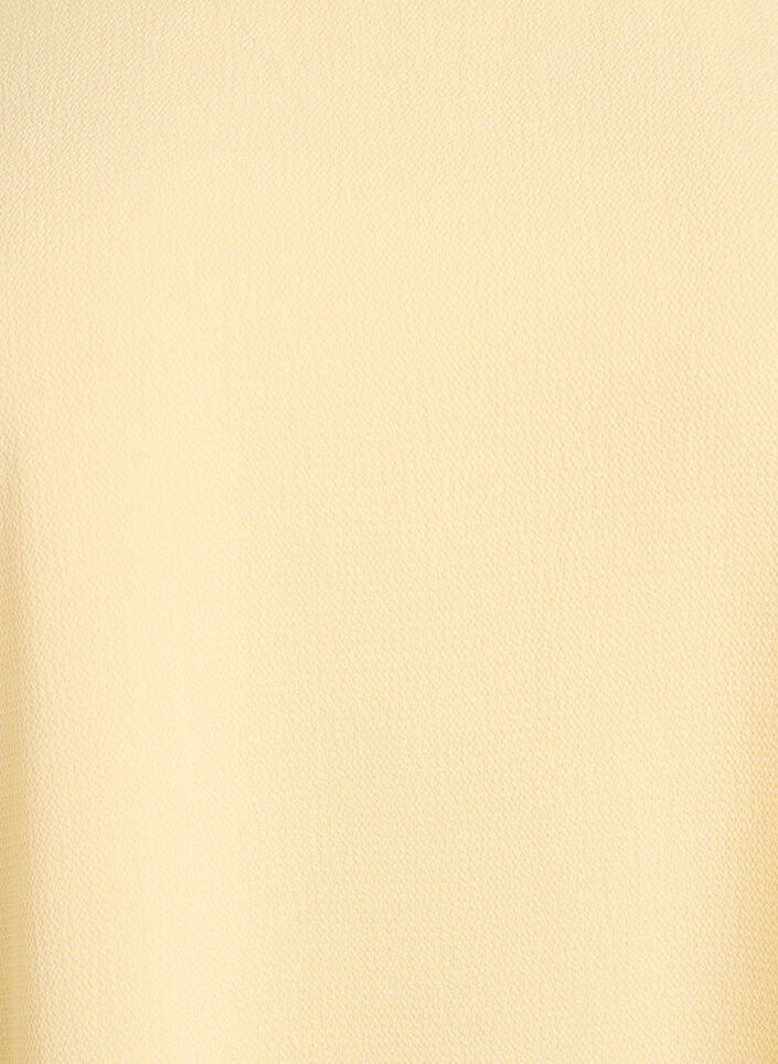 Bluse mit kurzen &Auml;rmeln und Rundhalsausschnitt, Gelb, Packshot image number 2