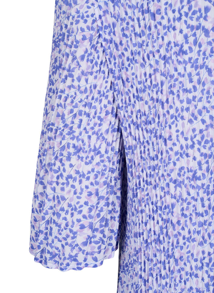  Plisseebluse mit Blumenmuster, Small Flower AOP, Packshot image number 3