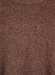 Pull ample en maille avec coutures apparentes, Marron, Packshot image number 2