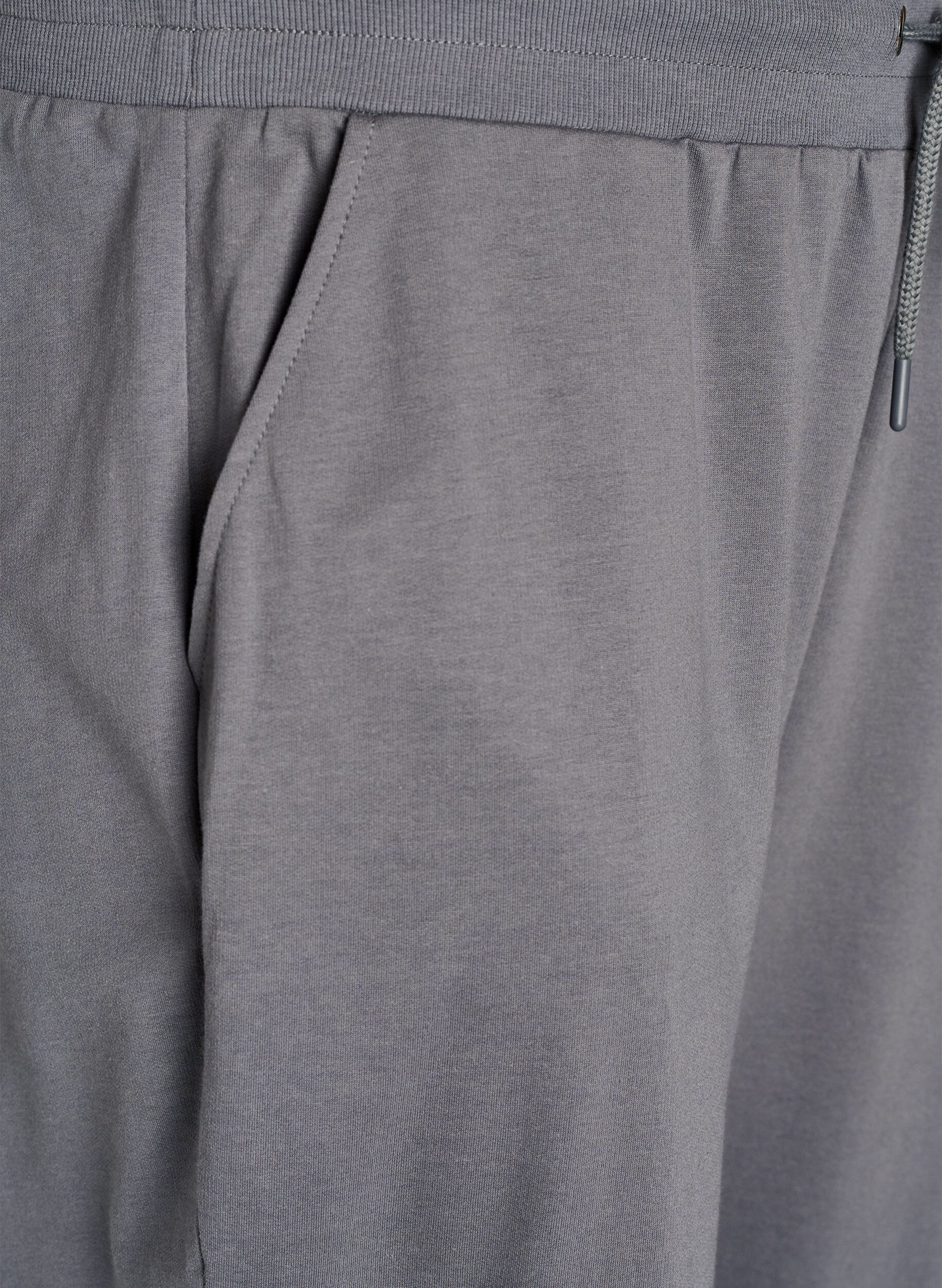 ZizziLockere Trainingshose mit Taschen, Grau, Packshot image number 2