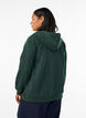 Kapuzensweatshirt mit Rei&szlig;verschluss und Taschen, Gr&uuml;n, Model image number 2