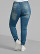 Jean Amy super slim à taille haute, Bleu, Model image number 1