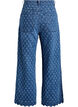 Myra Jeans mit weiter Passform und abgenutzter Optik, Blau, Packshot image number 1