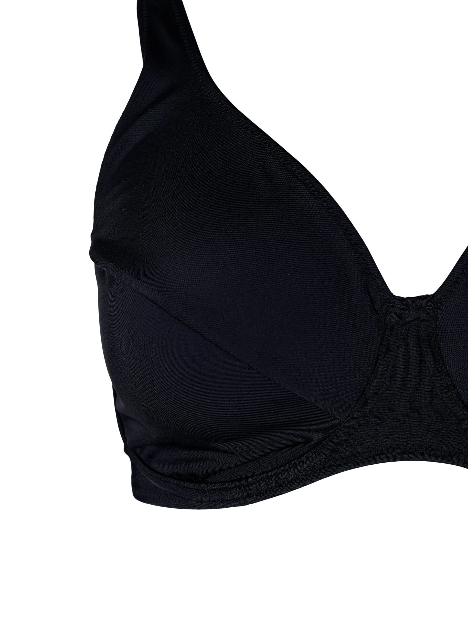 Zizzi Haut de bikini &agrave; armature, Black, Packshot image number 2