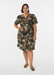 Wickelkleid mit Print, Grün, Model image number 1