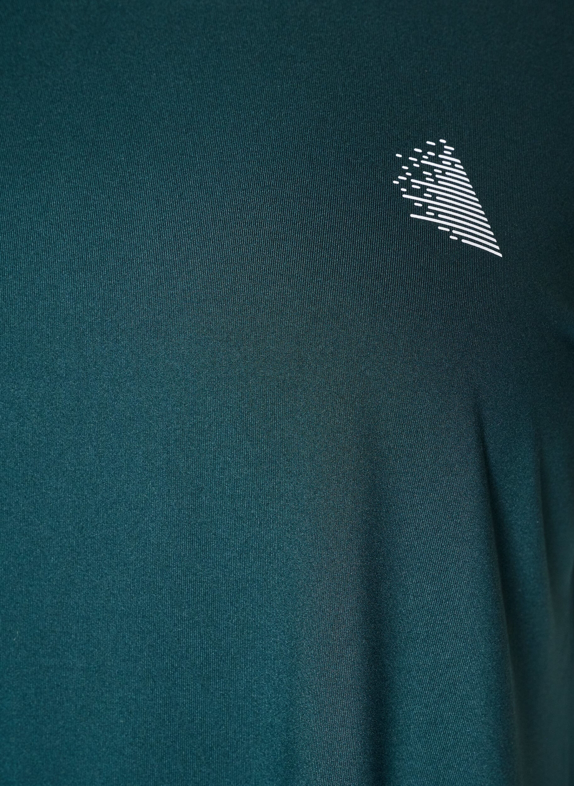 ZizziT-shirt d'entra&icirc;nement long, Vert fonc&eacute;, Packshot image number 2