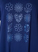 Kurz&auml;rmeliges Nachthemd aus Bio-Baumwolle, Blau, Packshot image number 2