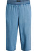 Culotte en lyocell jambes larges aspect denim, Bleu Clair, Packshot image number 0