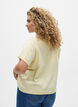  Cardigan en tricots &agrave; manches courtes, Jaune clair, Model image number 2