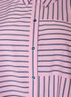 Gestreifte Hemd mit klassischem Kragen und langen &Auml;rmeln, Pink, Packshot image number 2