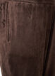 Lockere Hose aus Velours, Braun, Packshot image number 2