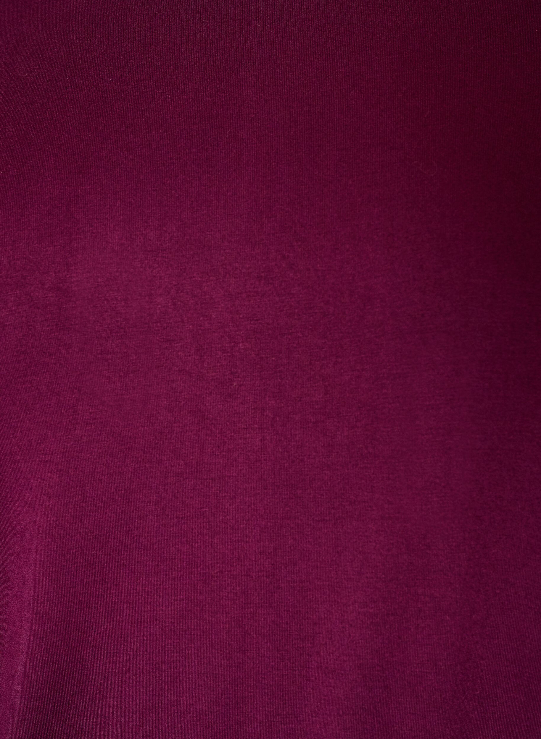 ZizziBlouse en jersey avec des manches ballon au coude, Violet, Packshot image number 2