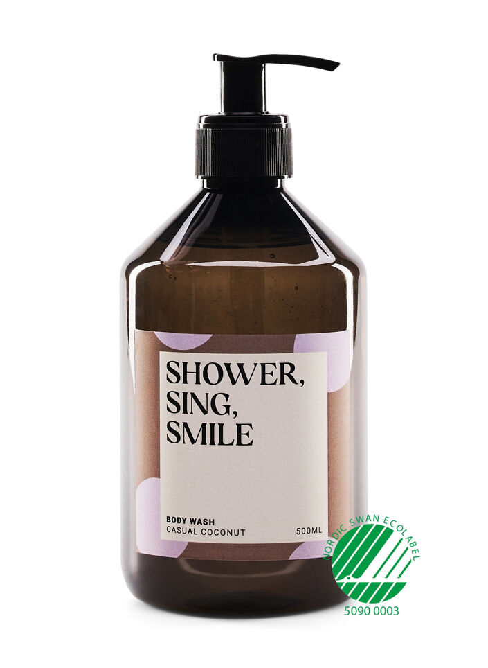 Nordic Swan Ecolabel Bodywash - Casual Coconut 500 ml, Casual Coconut Dots, Packshot image number 0