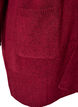 Strickjacke mit Rippenstrick und Taschen, Rot, Packshot image number 3