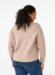 Strickjacke mit Bindedetails, Simply Taupe Mel., Model image number 1