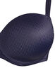 Vorgeformter Bügel-BH mit Muster, Blau, Packshot image number 2