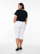 Jean capri Amy à taille haute et coupe super slim, Blanc, Model image number 1