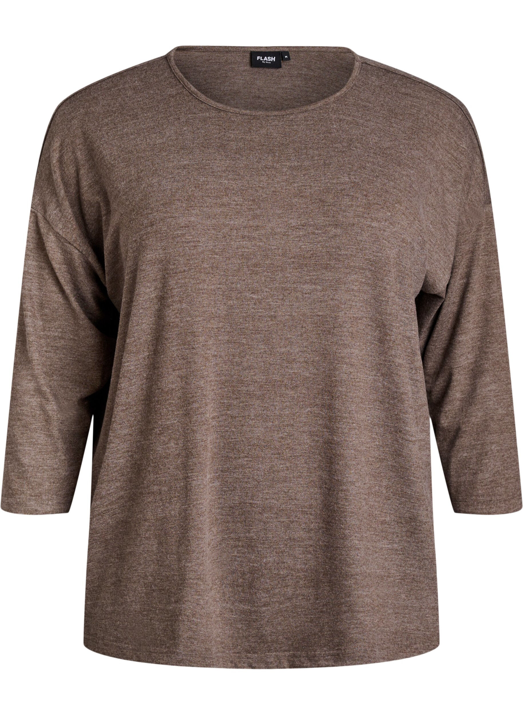 FLASH - Bluse aus Jersey mit 3/4-&Auml;rmeln