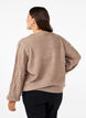 Pull en tricot avec motif et perles, Desert Taupe Mel., Model image number 1