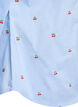 Chemise avec cerises brod&eacute;es, Bleu Clair, Packshot image number 3