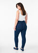 Jeggings extensibles avec une taille haute, Bleu, Model image number 1