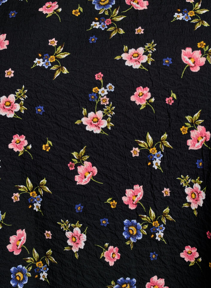 FLASH &ndash; &Auml;rmelloses Top mit Struktur, Schwarz, Packshot image number 2