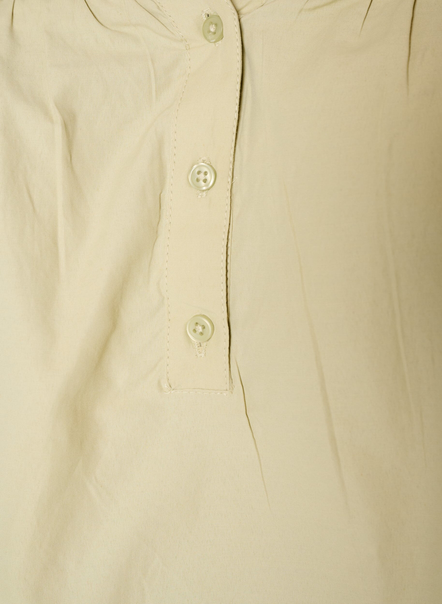 ZizziBlouse avec smock et manches 3/4, Vert clair, Packshot image number 2
