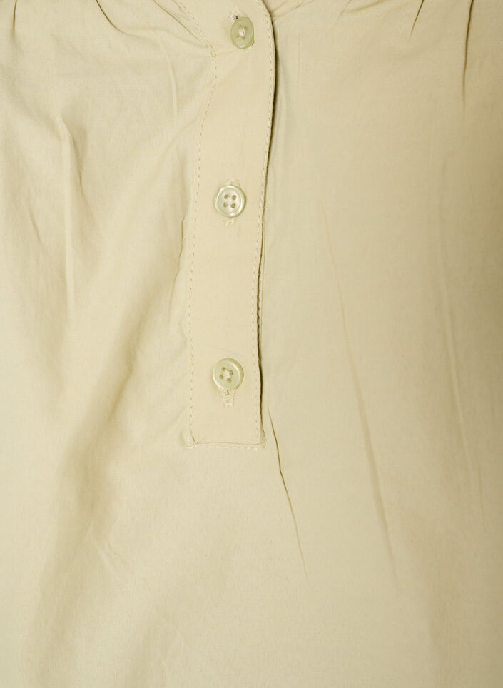 Blouse avec smock et manches 3/4, Vert clair, Packshot image number 2