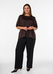 Bluse aus Satin mit Schleifen und ellbogenlangen &Auml;rmeln, Braun, Model image number 1