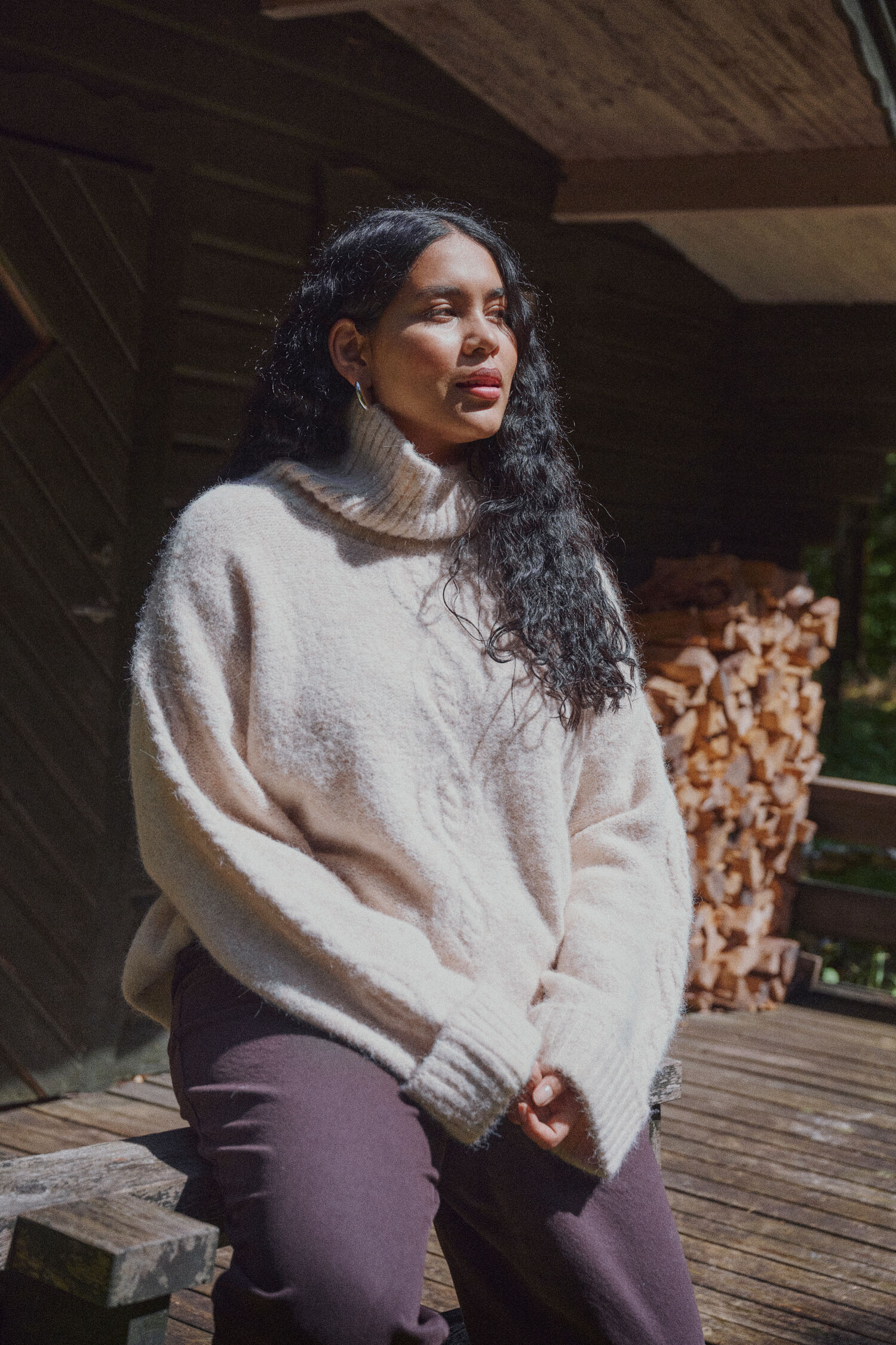 Style cosy nordique et doux, , Model